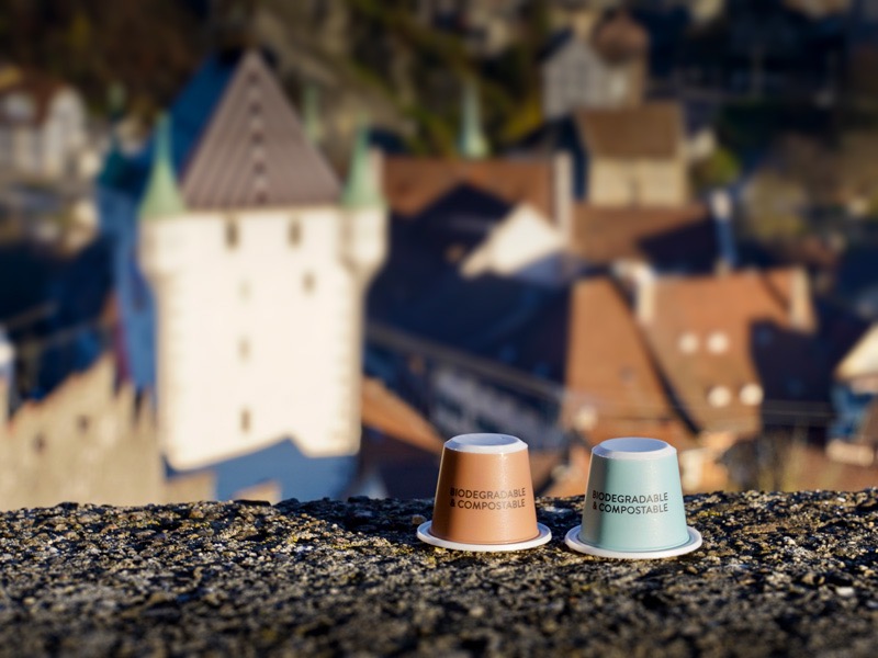 Ruine Stein Baden kompostierbare Kapseln von graf kaffee